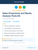 Sales Projections and Needs Analysis Tools Kit