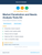Market Penetration and Needs Analysis Tools Kit