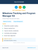 Milestone Tracking and Program Manager Kit