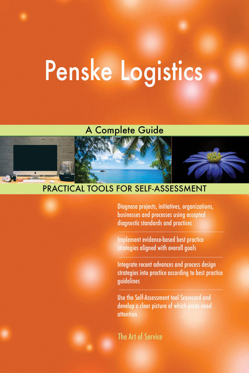 9780655424161 Penske Logistics A Complete Guide by Blokdyk, Gerardus