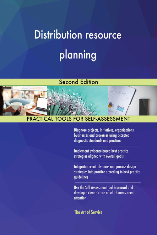 9780655435150 Distribution resource planning Second Edition by Blokdyk