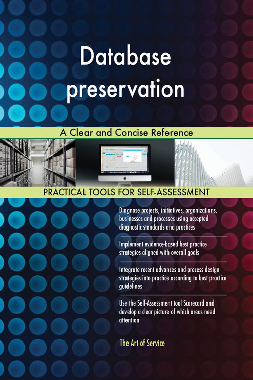 9780655181972 Database preservation A Clear and Concise Reference by ...