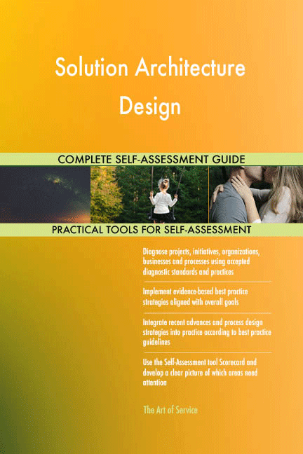 Solution Architecture Design Toolkit