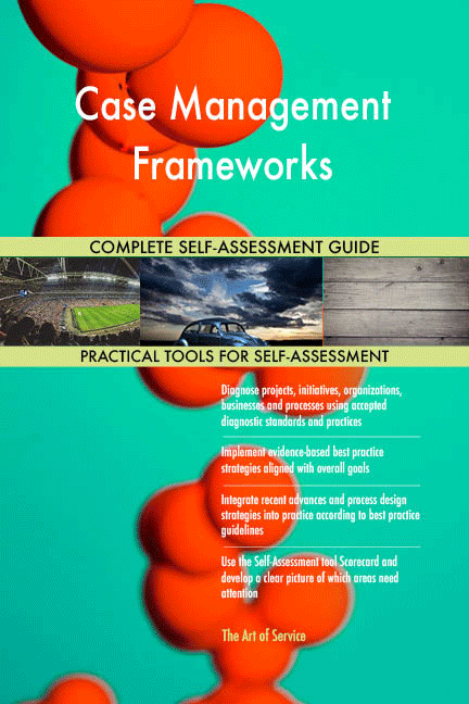 Case Management Frameworks Toolkit