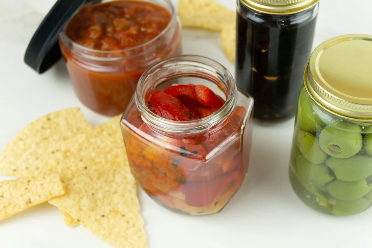 Oval Hex Jars