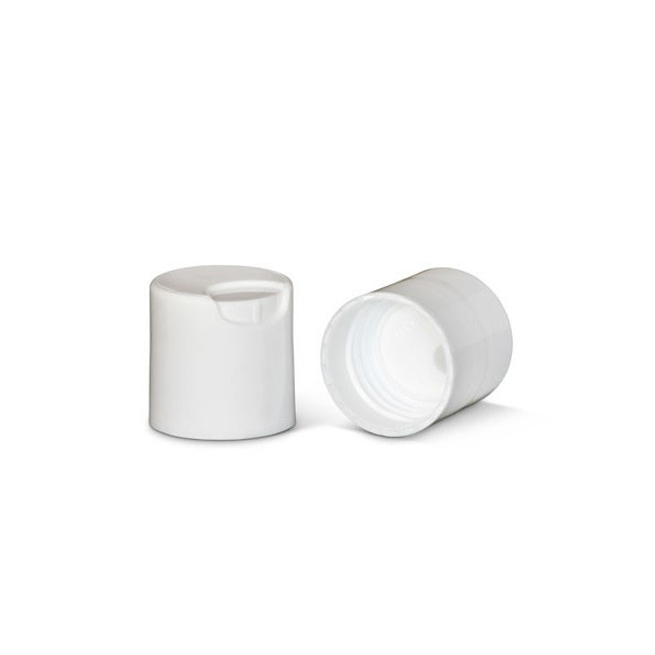 24-410 White Polypropylene Smooth Disc Top 2DS02414ST