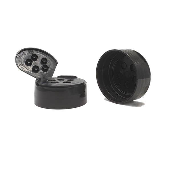 43-485 Black Unlined 5 Hole Spice Cap 2DS04340CAP