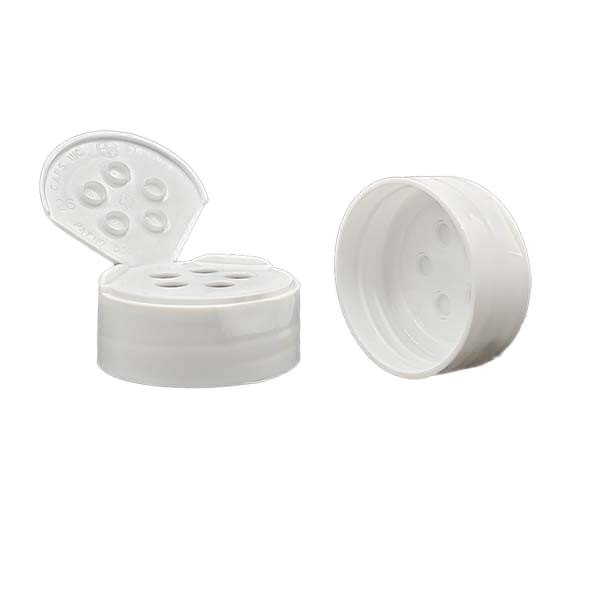 43-485 White Unlined 5 Hole Spice Cap 2DS04341CAP