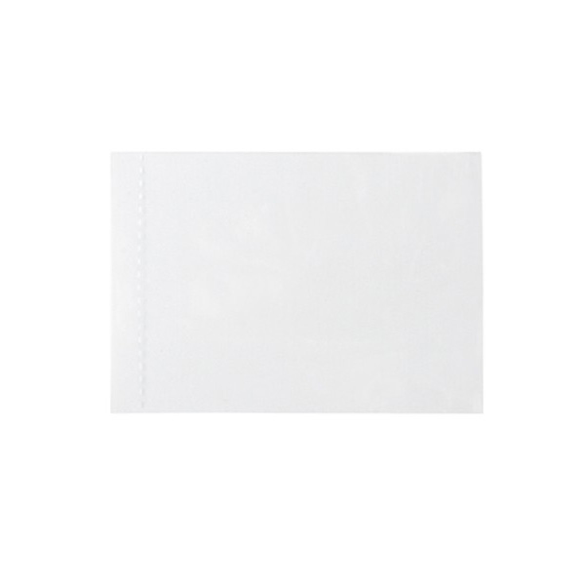 46 x 40 Clear Shrink Band With Vertical Perforation (Case of 250) 2SLC0461GP