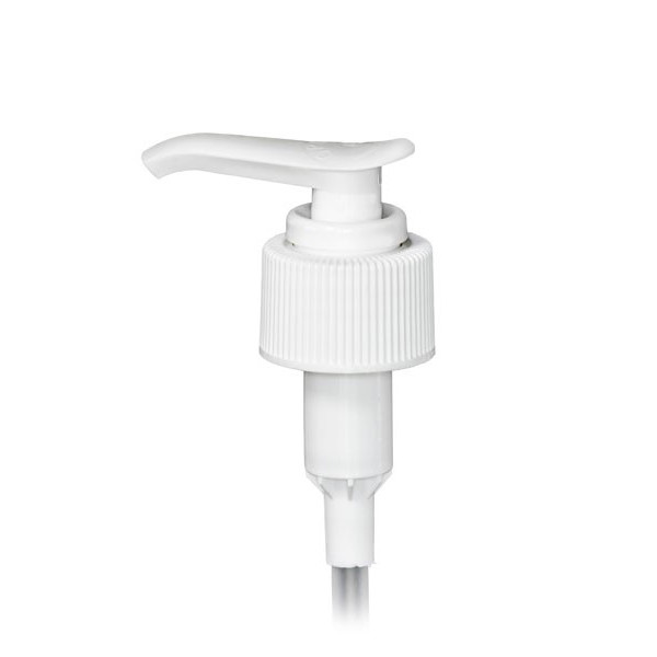 24-410 White Lotion Pump - 7 1/2" Dip Tube 2DS02415EJ