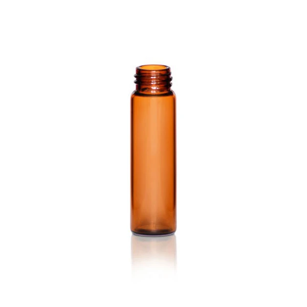 2 Dram Amber Glass Vial, 15-425 1GV250001GV