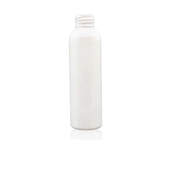 4 oz PET White Plastic Bullet Bottle - 24/410 Finish 4BUL046MC