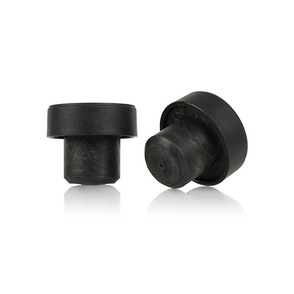 22.5mm Smooth Bar Top Black Cork (Fits 21.5 mm Opening) 1WCRK2252PS