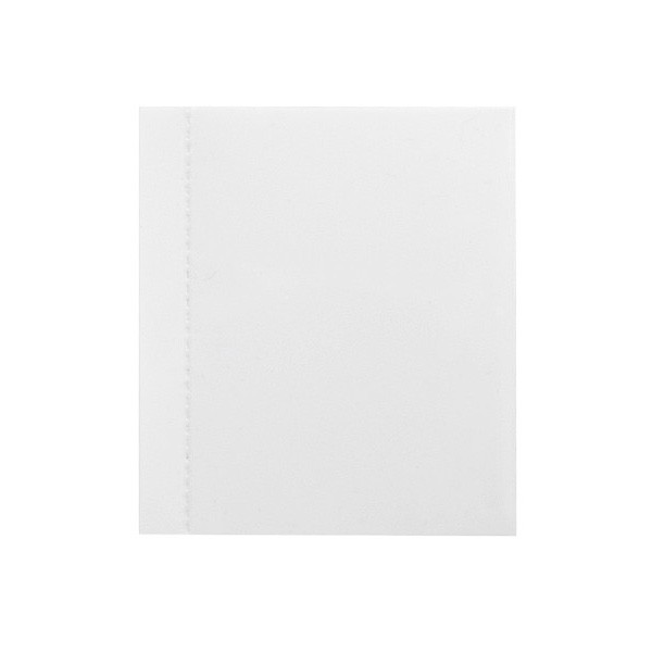 52 X 60 White PVC Shrink Band With Vertical Perforation (Case of 250) 2SLW052GP