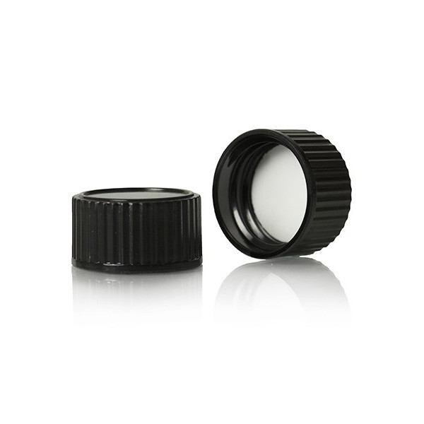 20-400 Black Phenolic PV Lined Cap 2BP0203MP