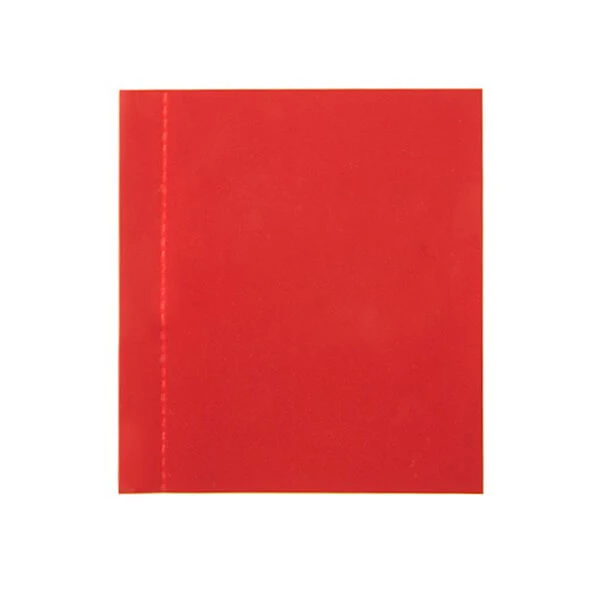 68 X 50 Red PVC Shrink Band With Vertical Perforation (Case of 250) 2SLR068GP