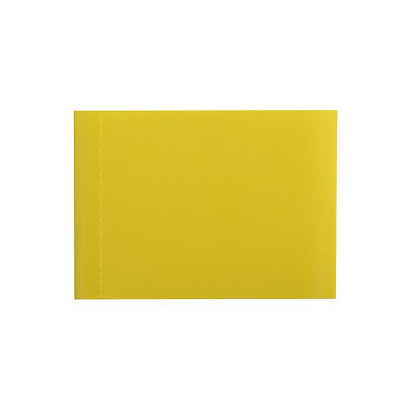 68 x 50 Yellow PVC Shrink Bands, Vertical Perforation (Case of 250) 2SLY068GP