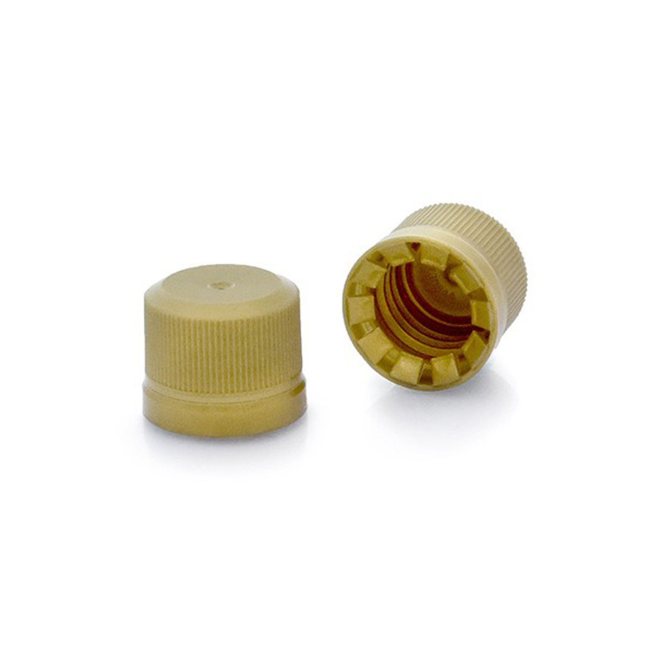 18mm Gold Tamper-Evident Linerless Cap 2GP0182CSI