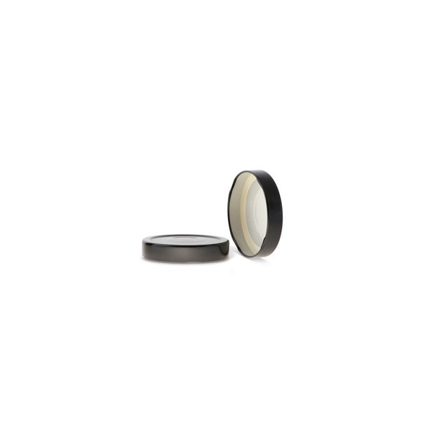 70mm T/O Deep Black Metal Button Plastisol Lined Cap 3TPLB0703MY