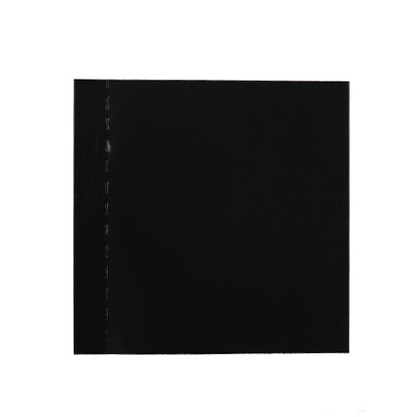46 X 25 Black Gloss PVC Shrink Band With Vertical Perforation (Case of 250) 2SLB046GP