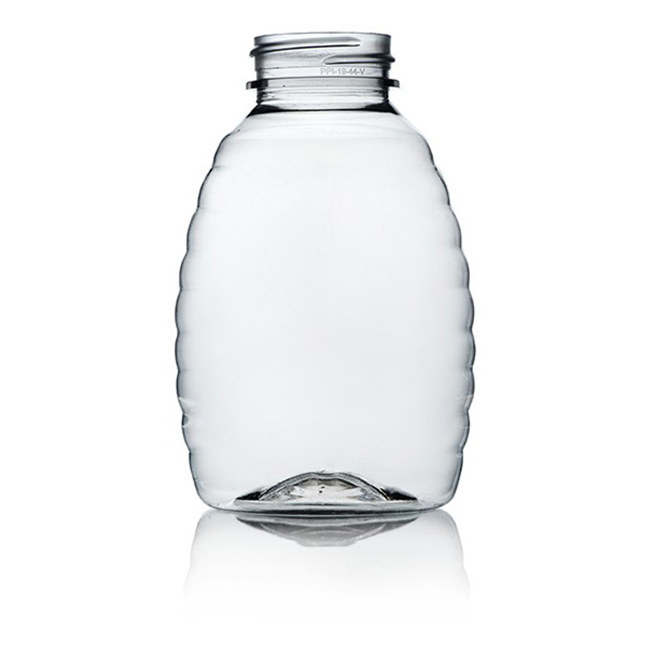 12oz Clear Classic PET Honey Bottle - 38/400 Finish 4HNY121GB 12oz Clear Classic PET Honey Bottle - 38/400 Finish 4HNY121GB