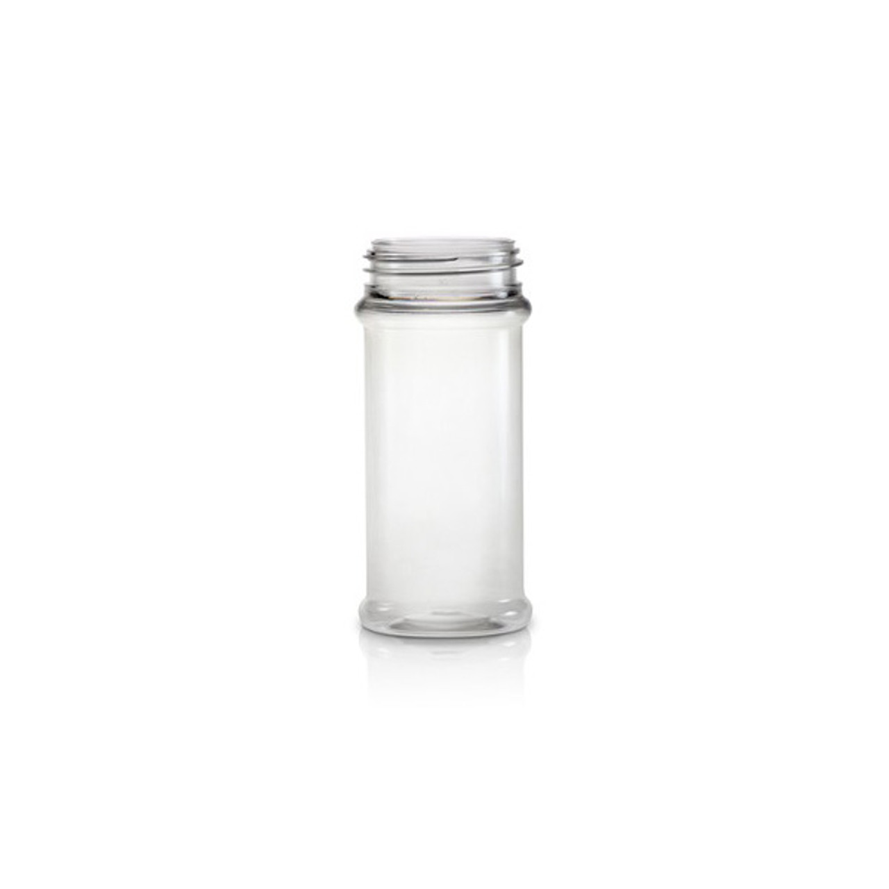 8.4oz Clear PET Spice Jar - 53/485 Finish 4SP0801TP