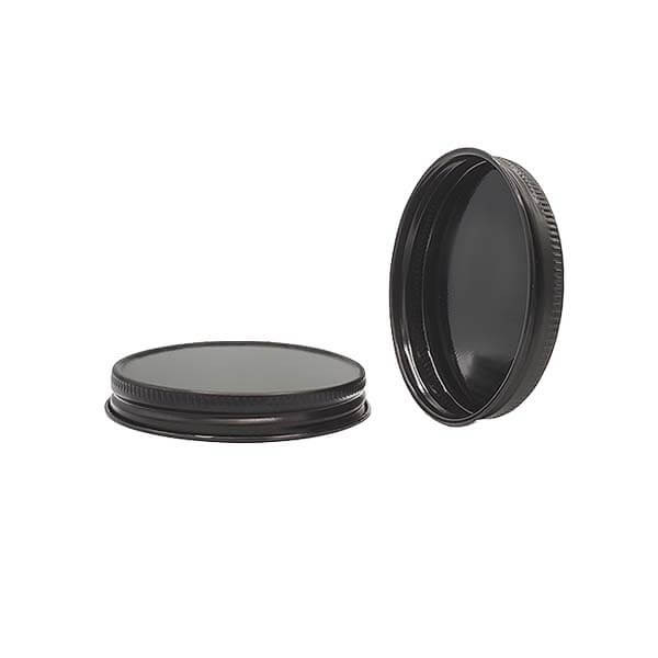 70-400 Black Metal Unlined Cap 3CULB0701PW