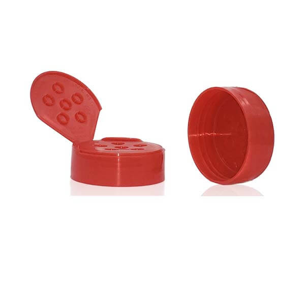 53-485 Red Flip Top Unlined Spice Cap 2DS05340CAP