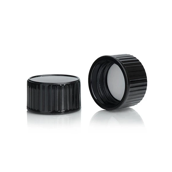 18-400 Black Phenolic PV Lined Cap 2PC0184EJ