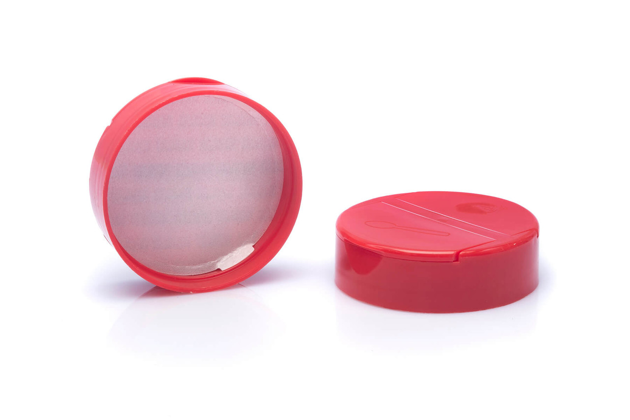 63/485 Red Polypropylene Spice Cap | PS-22 Liner 2DS0635WC