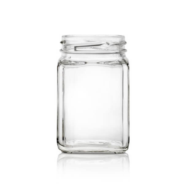 190ml Glass Colonial Jar - 58mm T/O Finish (Case of 12) 1COL1901GHG