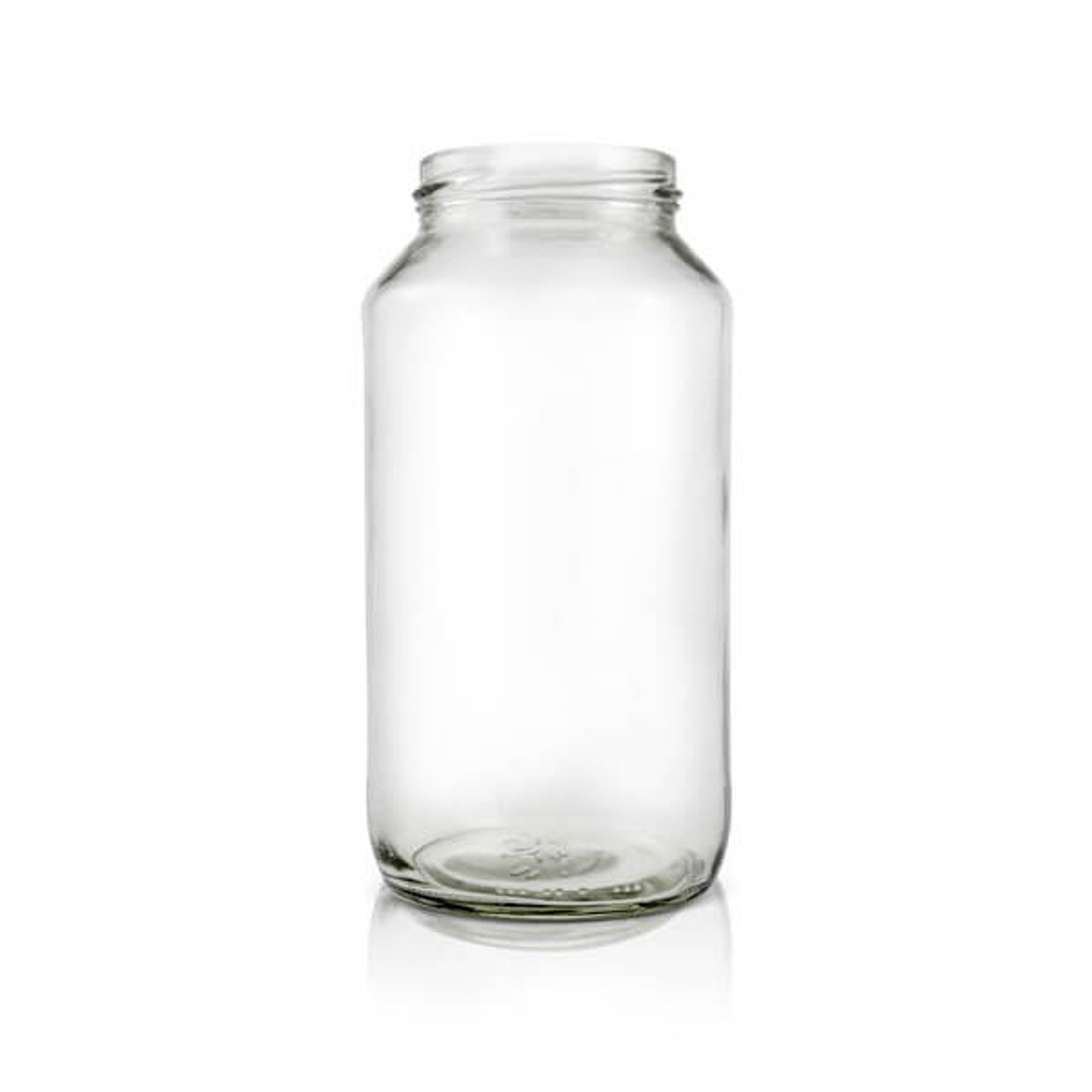24oz Economy Round Glass Canning Jar - 63mm Lug Finish (Case of 12) 1ERT0241LN 24oz Economy Round Glass Canning Jar - 63mm Lug Finish (Case of 12) 1ERT0241LN