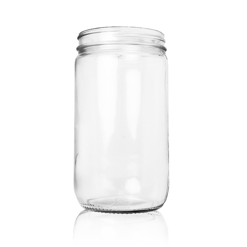 32oz Glass Jar - Straight Sided, 89/400 Finish (Case of 12) 1SS322AK