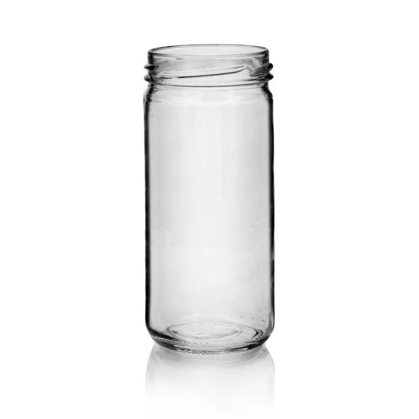 8oz Glass Paragon Jar 58mm T/O Finish (Case of 12) 1PART081GHG