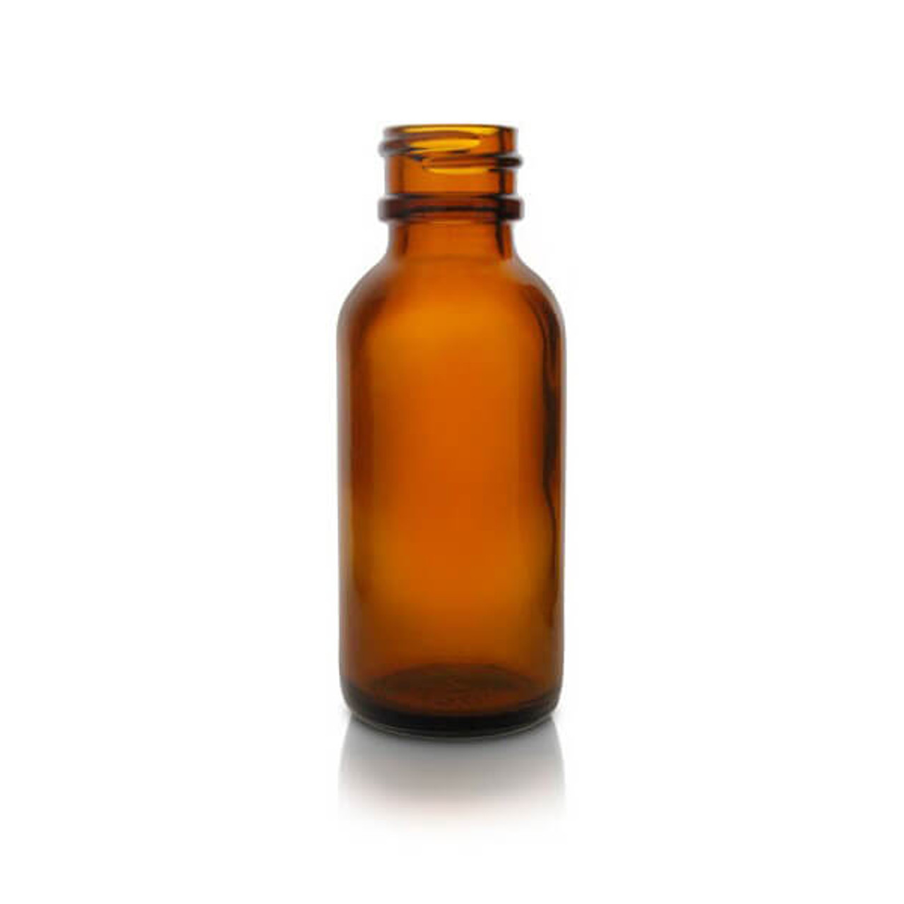 1 oz Glass Amber Boston Round Bottle - 20/400 Finish (Case of 24) 1BR010111 1 oz Glass Amber Boston Round Bottle - 20/400 Finish (Case of 24) 1BR010111