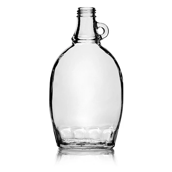 500 ml Glass Maple Syrup Bottle - 28mm Finish (Case of 12) 1SYR5001LN