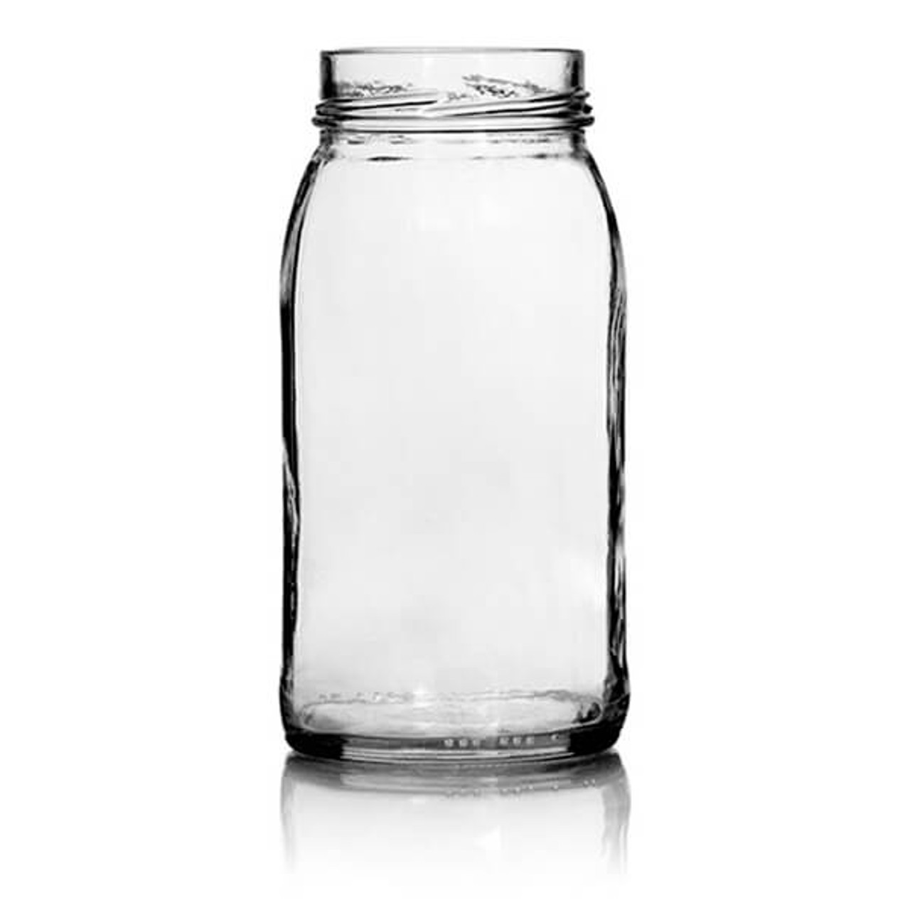 25oz Artisanal Glass Jar -  70mm Deep Lug Finish (Case of 6) 1ERT0251LN 25oz Artisanal Glass Jar -  70mm Deep Lug Finish (Case of 6) 1ERT0251LN