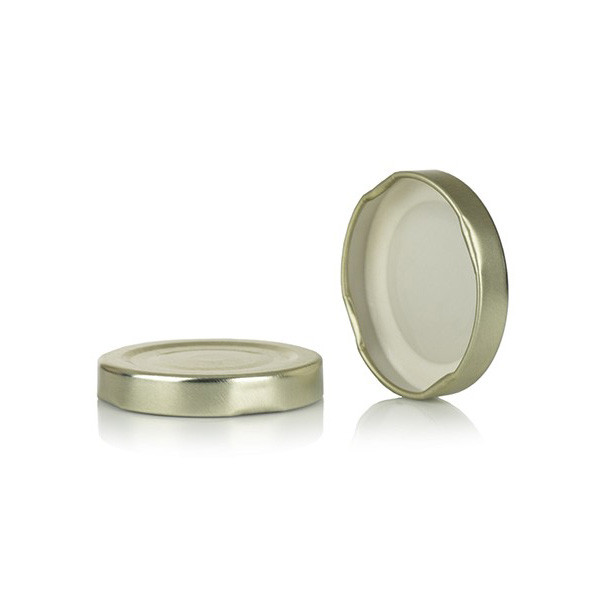 53mm T/O Gold Metal Button Plastisol Lined Cap 3TPLG0532MY