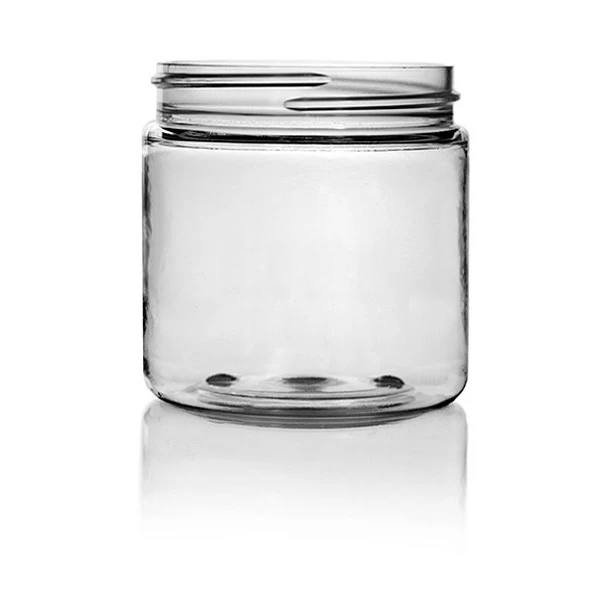 4oz Clear PET Plastic Jar - 58/400 Finish 4JAR0451CPS