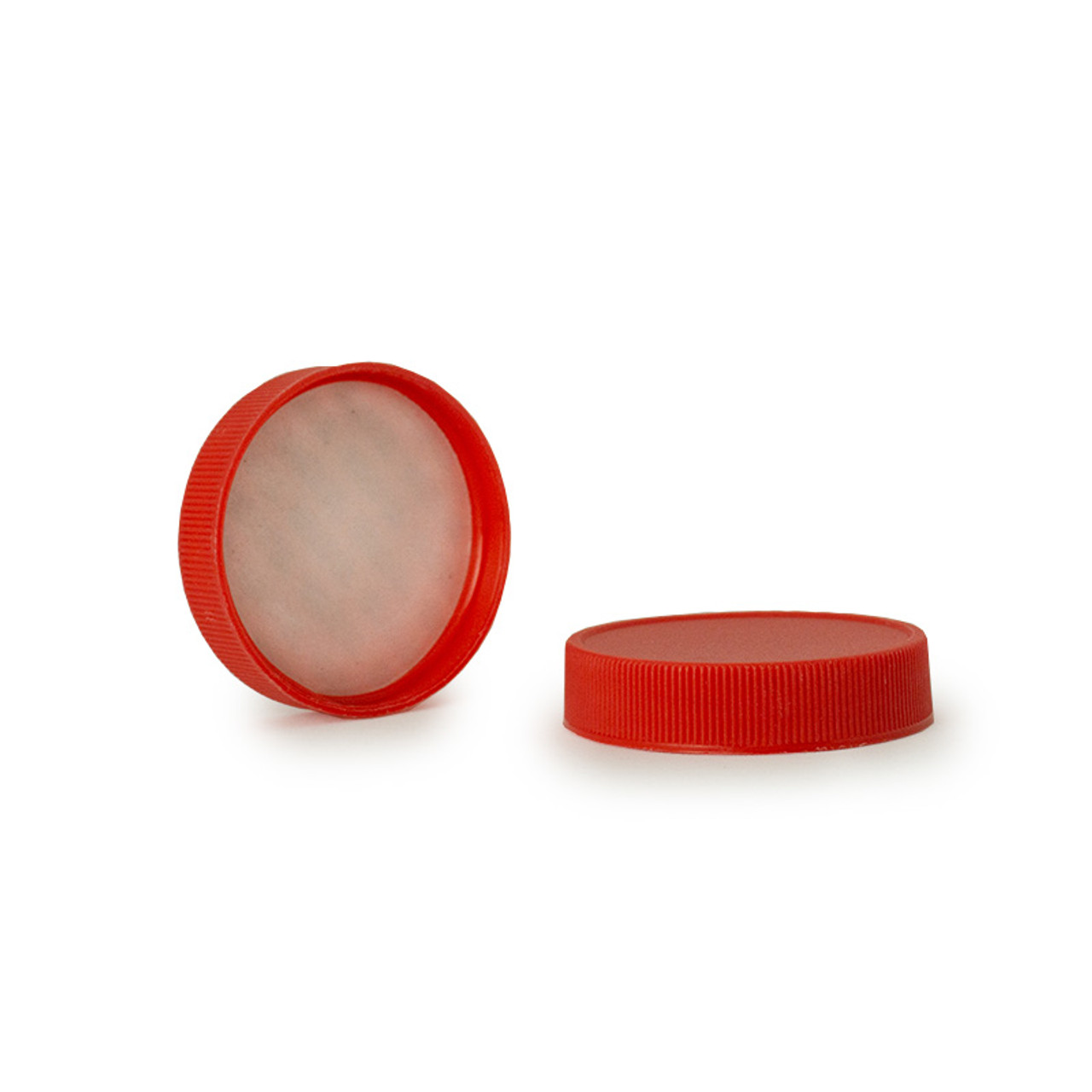 48/400 Red Polypropylene PS22 (Print) Lined Cap 2RP0483MR