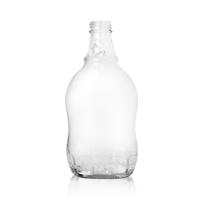 12oz Flint Bella Oval Syrup 28mm Alcoa (Case of 12) 1BEL121GHG