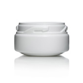 30 Dram (3.8oz) White HDPE 70mm CRC Jar 4JARCR0301PX