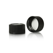 20-400 Black Phenolic PV Lined Cap 2BP0203MP