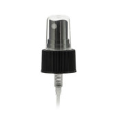 24-410 Black Fine Mist Sprayer - 7" Dip Tube 2DS02413CL