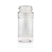 4oz Clear PET Spice Jar - 43/485 Finish 4SP0401TP