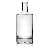 750 ml Jersey Glass Liquor Bottle - 21.5mm Cork Top Finish (Case of 6) 1JER7501PI