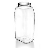 32oz Clear PET Spice Jar - 63/485 Finish 4SP3202TP-R