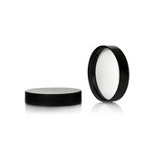 48-400 Black Polypropylene Smooth PE Foam Lined Cap 2BP0481MR