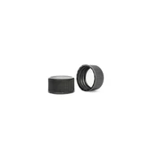 24-414 Black Polypropylene Cap w/ F217 Liner 2BP0243SG