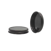 70-400 Black Metal Unlined Cap 3CULB0701PW